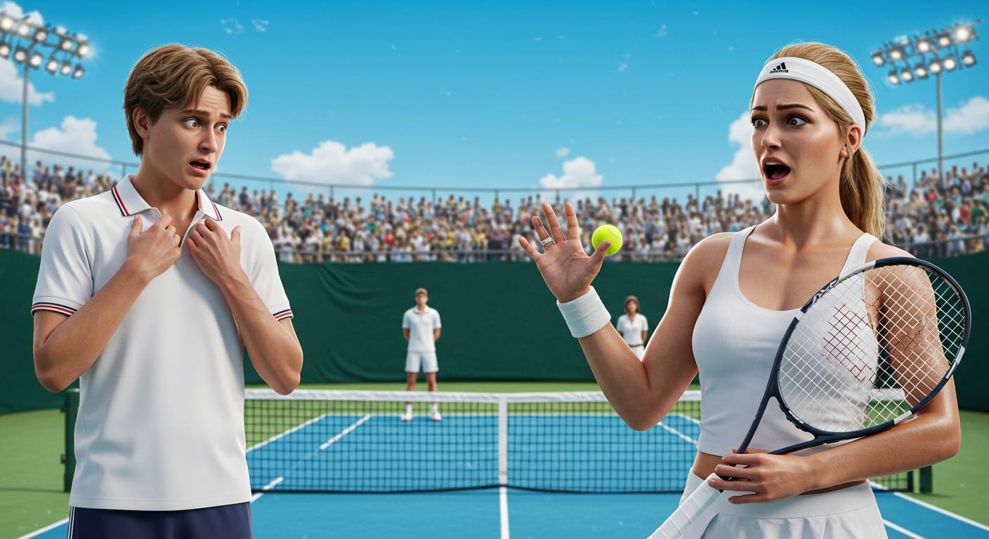 Un jeune tennisman tente de charmer une joueuse mariée : retour sur l’anecdote qui secoue l’Open de Montréal et les réactions qu’elle suscite.