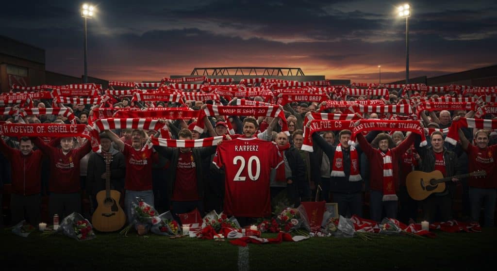 Hommage à Diogo Jota : Liverpool Pleure Son Héros