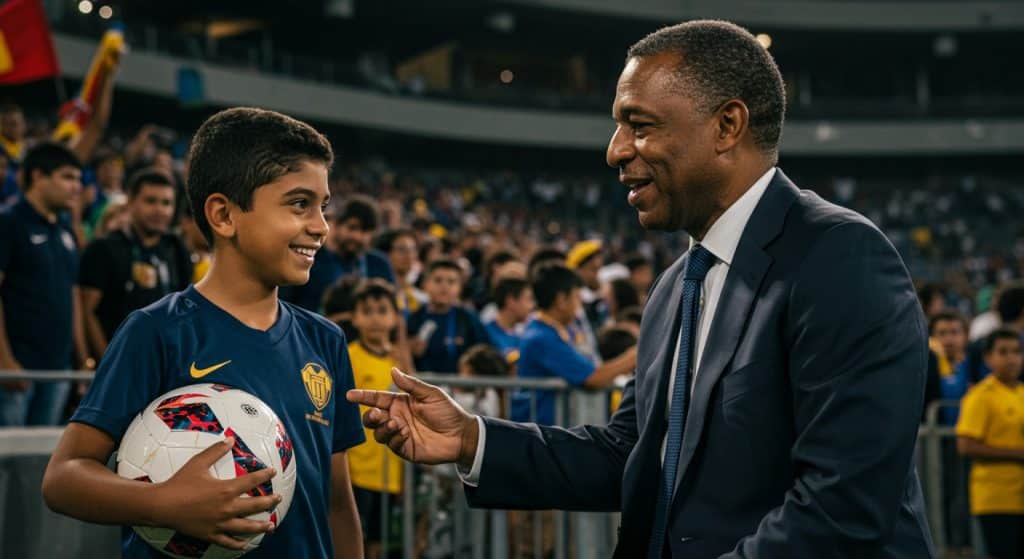 Hommage Émouvant à Mbappé : Générosité au-delà du Foot