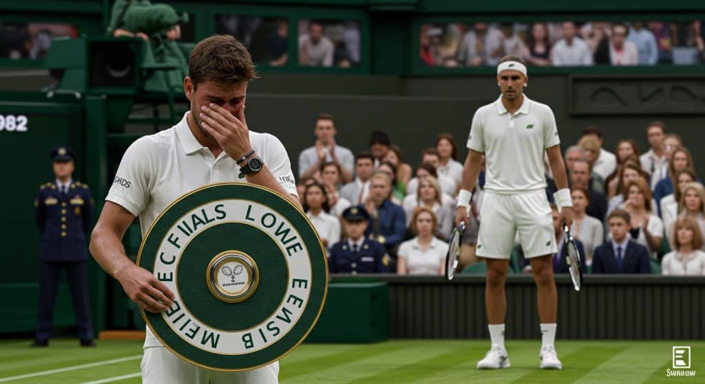 Iga Swiatek Domine Wimbledon : Les Larmes d’Anisimova