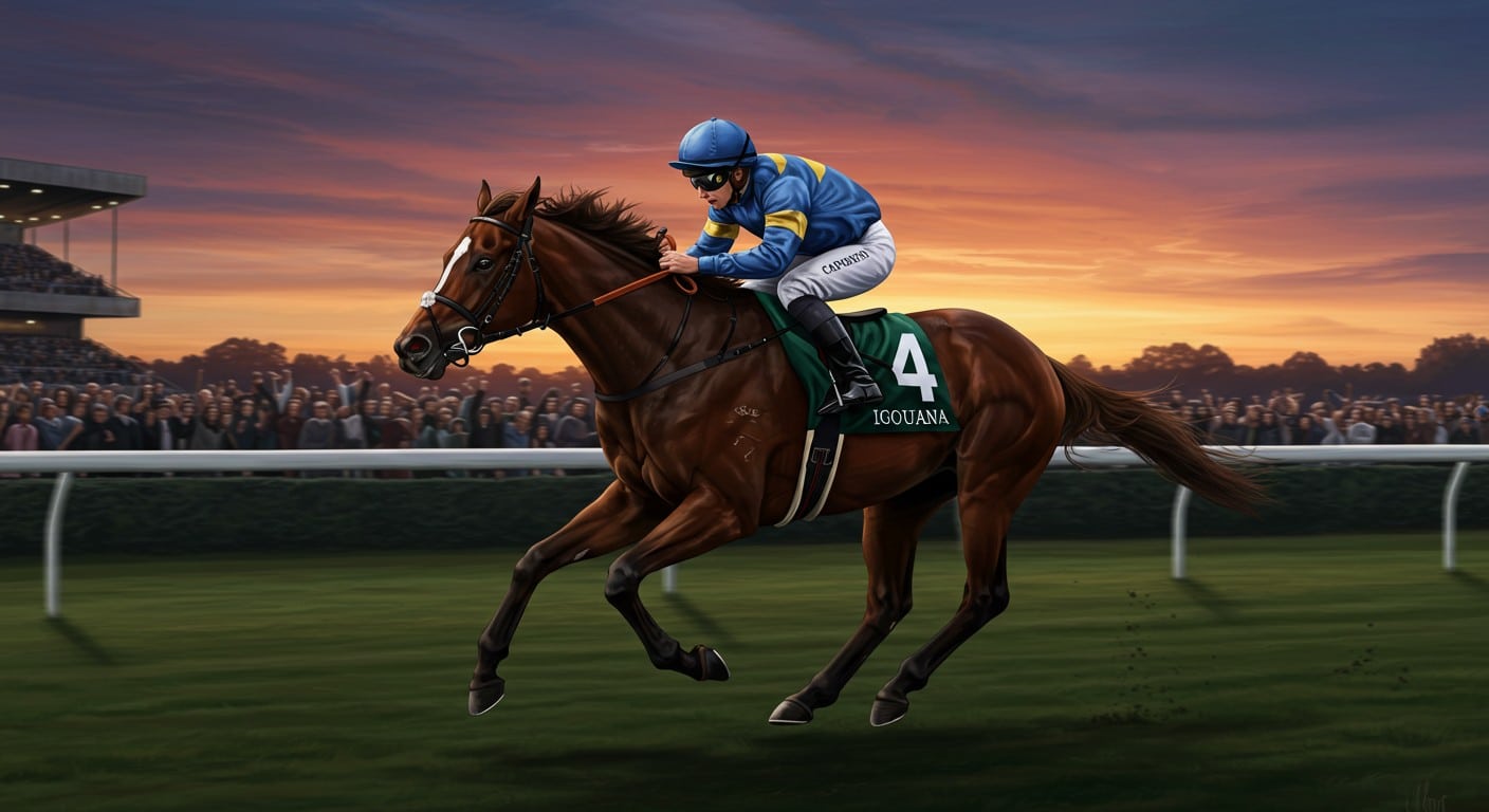 Iguane de Caponet brille au quinté d'Enghien 2025 ! Découvrez son retour gagnant, ses performances et les coulisses de cette course palpitante.