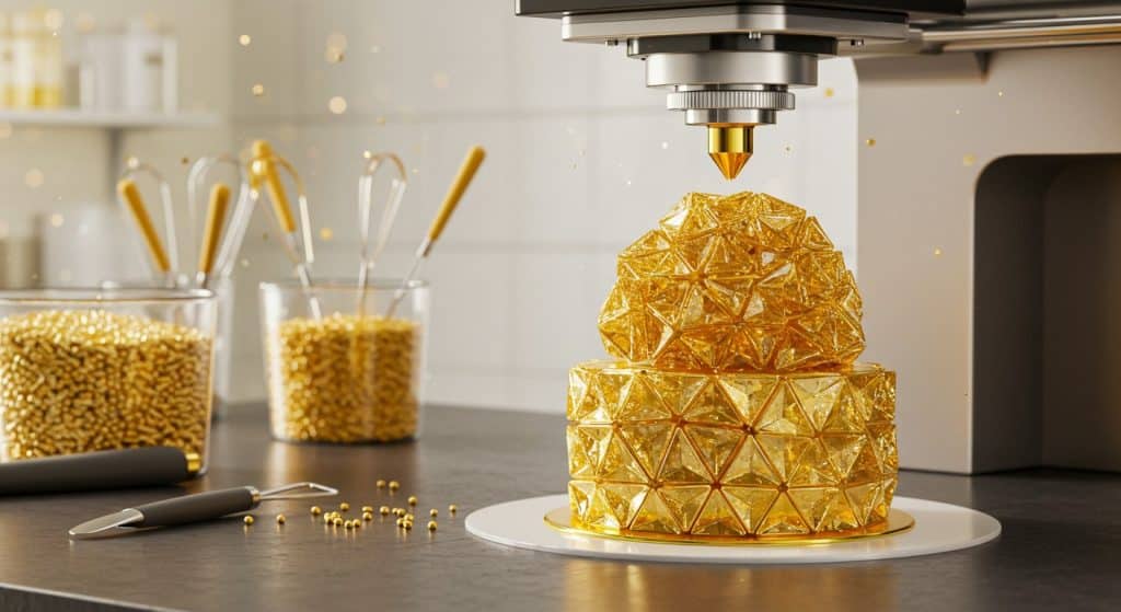 Impression 3D : Des Gâteaux Sur-Mesure Révolutionnent la Pâtisserie