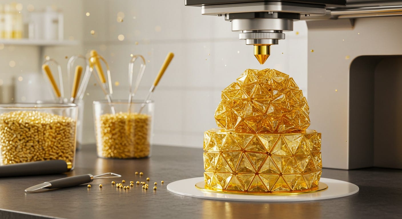 Découvrez comment l'impression 3D transforme la pâtisserie avec des gâteaux personnalisés, alliant innovation et créativité. Une révolution gourmande !