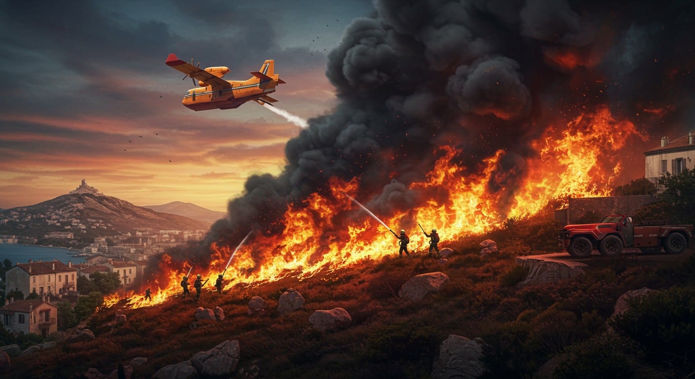 Un incendie ravageur a consumé 700 hectares près de Marseille. Pompiers mobilisés, habitants évacués : la lutte continue. Découvrez les détails de cette crise.