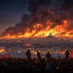 Incendie à Marseille : Soutien et Solidarité Face aux Flammes