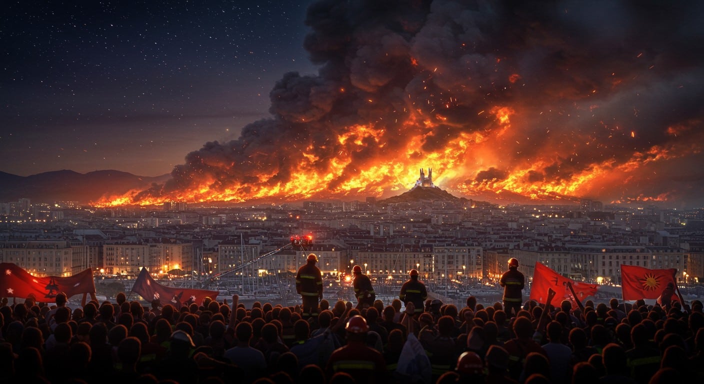 Incendie à Marseille : un rappeur local soutient pompiers et victimes. Découvrez l'élan de solidarité et l'impact de la catastrophe.