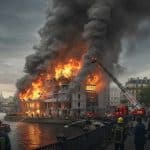 Incendie à Paris : Bercy Face au Risque d’Effondrement