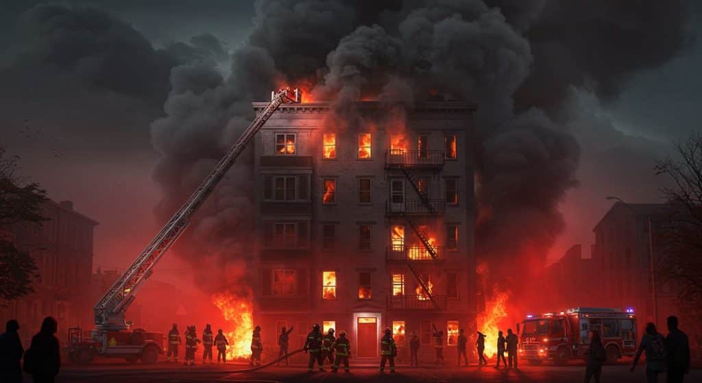 Incendie à Saint-Cyr-l’École : Un Ado Grièvement Blessé