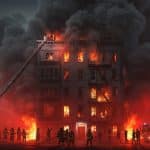Incendie à Saint-Cyr-l’École : Un Ado Grièvement Blessé
