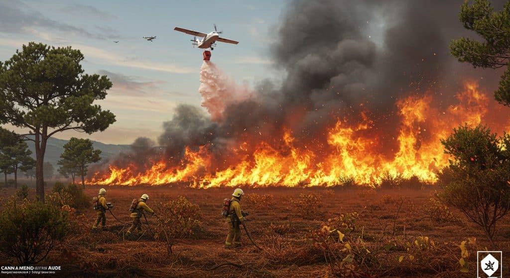 Incendie dans l’Aude : 400 Hectares Dévastés, 500 Pompiers Mobilisés