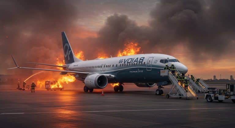 Incendie d’Avion à Denver : Drame Évité de Justesse