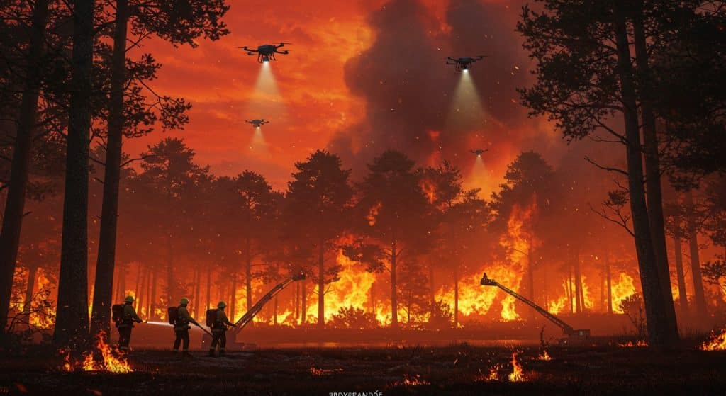 Incendie de Brocéliande : 100 Hectares Dévastés en Bretagne