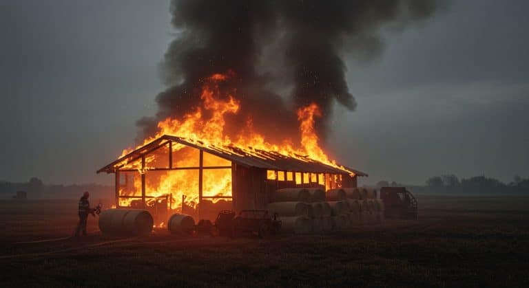 Incendie Dévastateur Dans l’Oise : Récolte de Lin Perdue