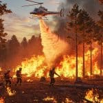 Incendie en Ardèche : 40 Hectares Dévastés à Valgorge