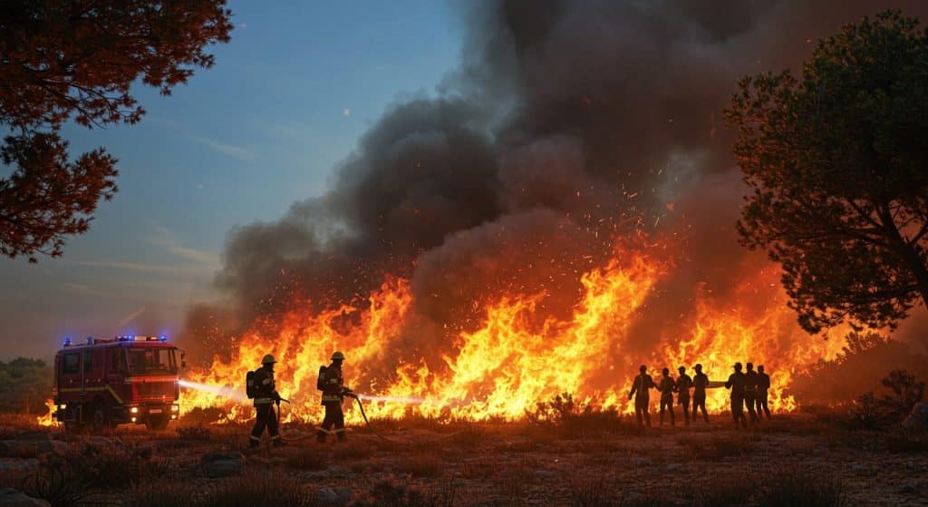 Incendie en Crète : 5000 Évacués, Touristes en Danger