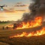 Incendie en Essonne : 35 Ha de Récoltes Dévastés