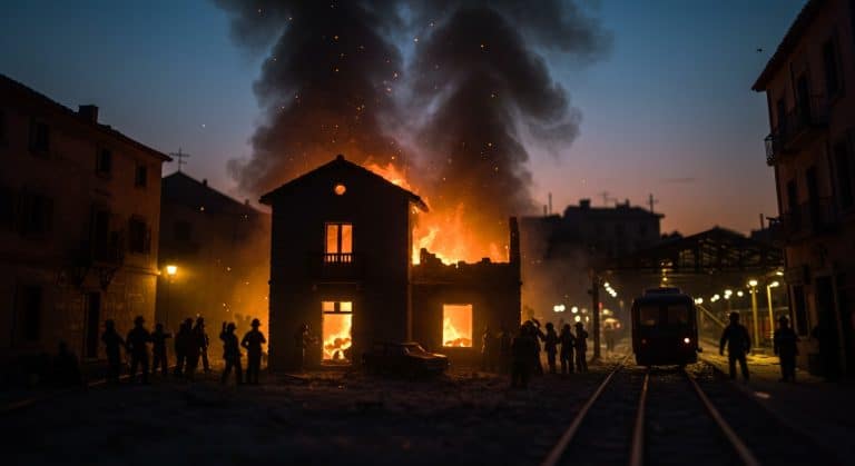 Incendie Mortel en Catalogne : Drame dans une Maison Close