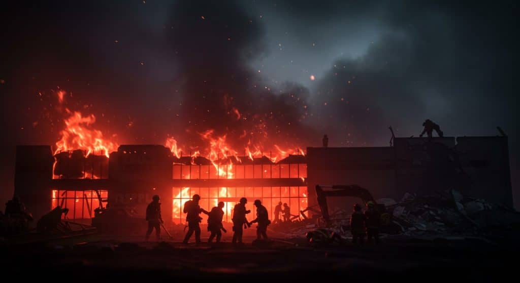 Incendie Mortel en Irak : Drame dans un Centre Commercial