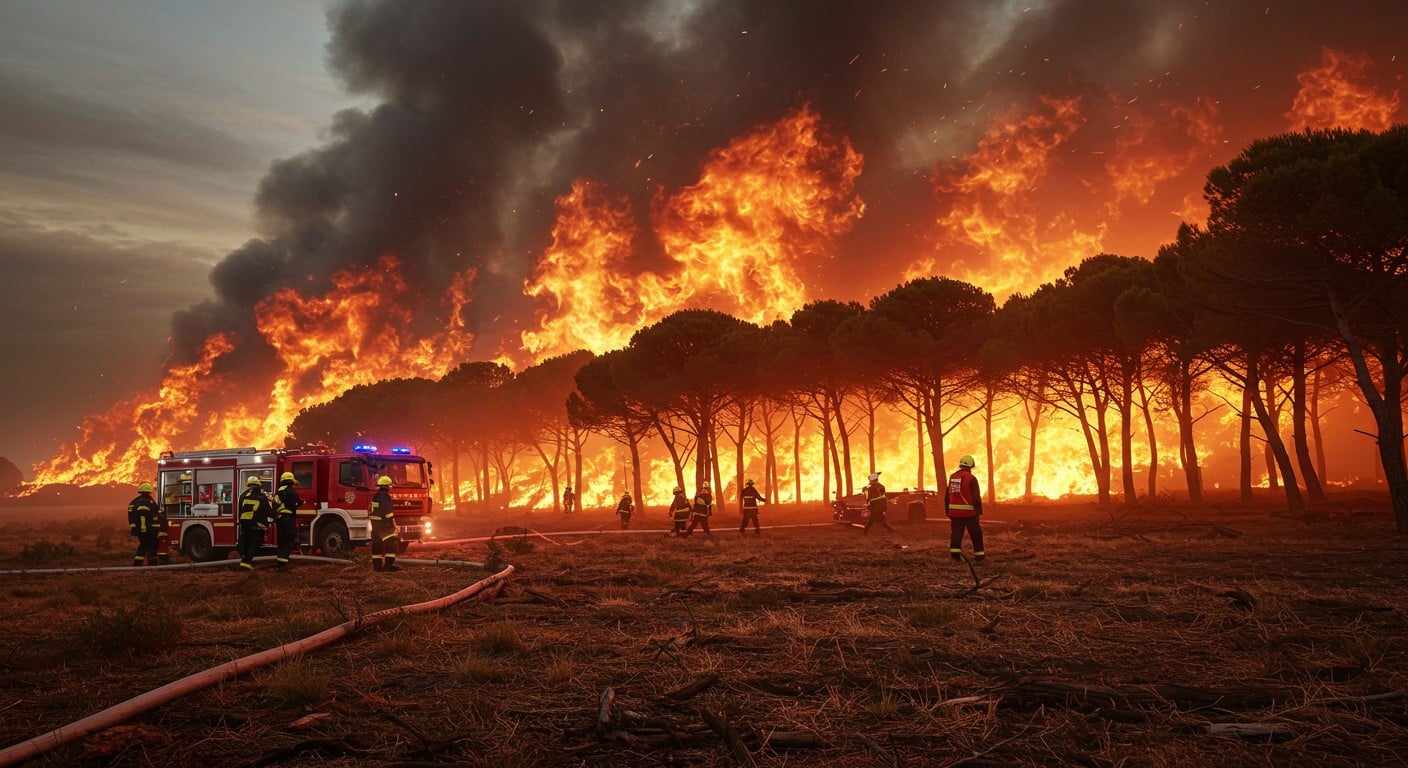 Un incendie ravage 2000 ha près de Narbonne. Pourquoi les pompiers peinent à le contenir ? Découvrez les défis et les conditions extrêmes.
