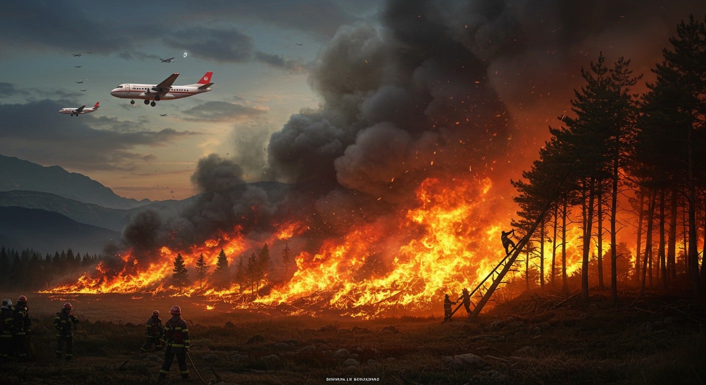 Un incendie ravage Sigean près de Narbonne, forçant l'évacuation de riverains. Plus de 200 pompiers luttent contre les flammes attisées par la tramontane. Détails.