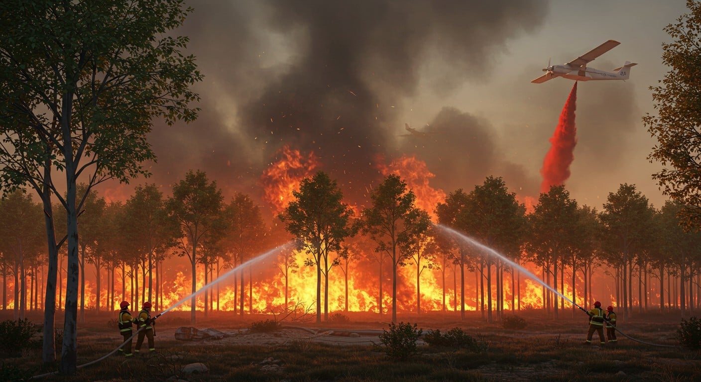 Incendies au Portugal : 2 000 pompiers luttent contre les feux attisés par la chaleur. La situation peut-elle empirer ? Découvrez les détails.
