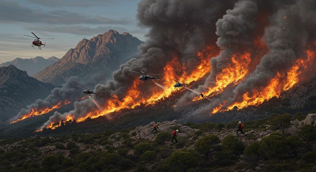 Incendies en Corse : 240 Ha Brûlés, Renforts Mobilisés
