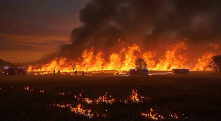 Indre : Incendies Dévastateurs Ravageant 175 Hectares
