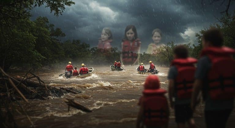 Inondations au Texas : 50 Morts, 27 Enfants Disparus