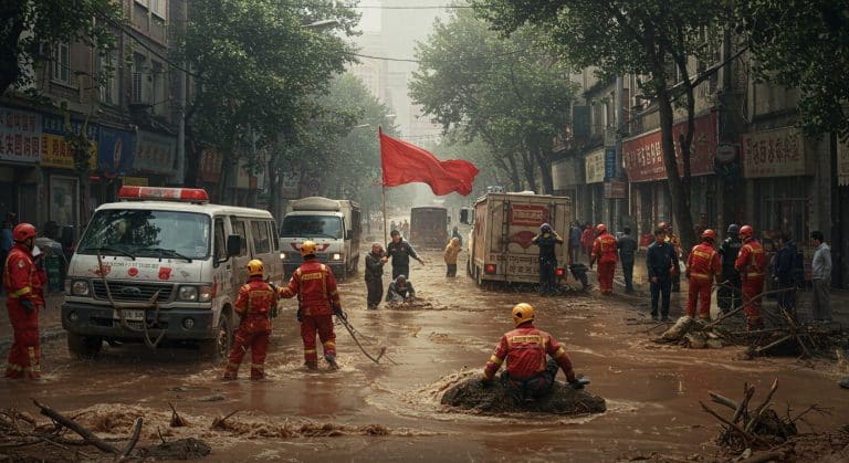 Inondations en Chine : Pékin Face à une Crise Majeure