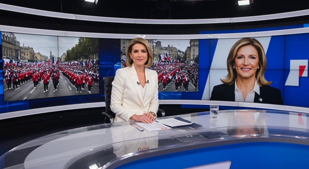 Isabelle Ithurburu Brille au JT de 13H : Une Première Réussie