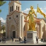 Jeanne d’Arc à Nice : La Statue qui Défie la Polémique