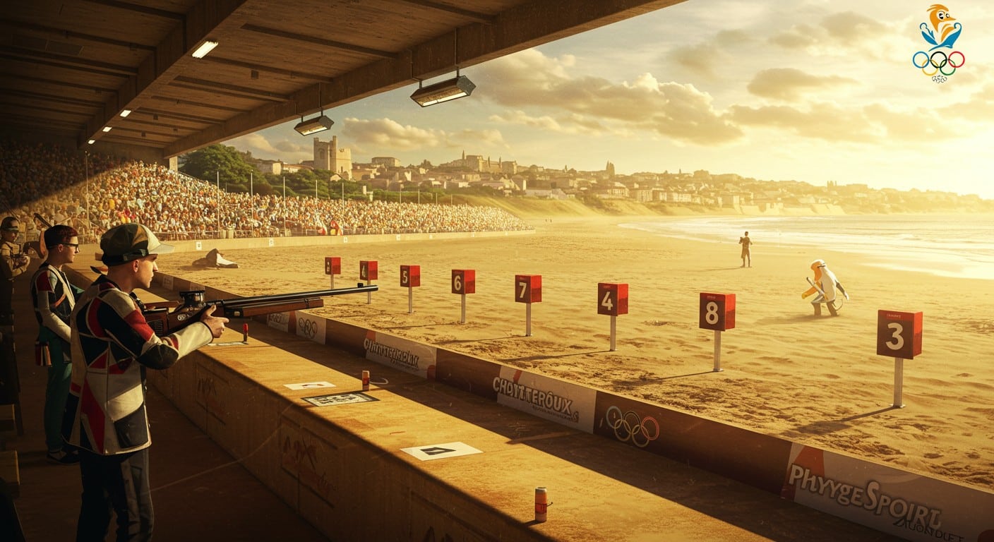 Un an après les JO, Châteauroux brille grâce au tir et ambitionne de devenir le pôle des sports de sable. Découvrez comment les Jeux ont transformé cette ville !