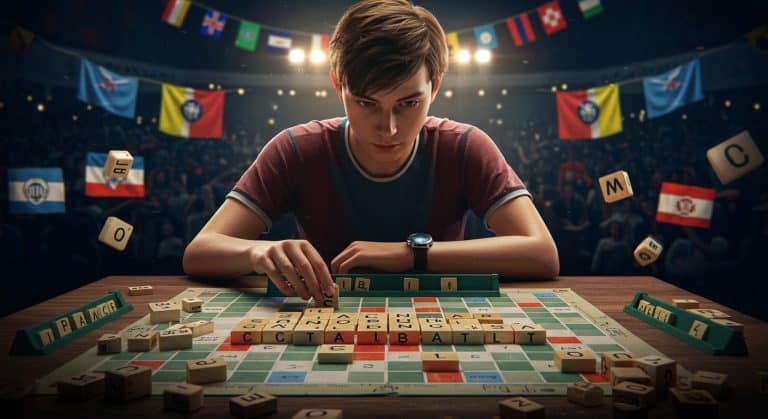 Julien, 13 Ans, Champion du Monde de Scrabble