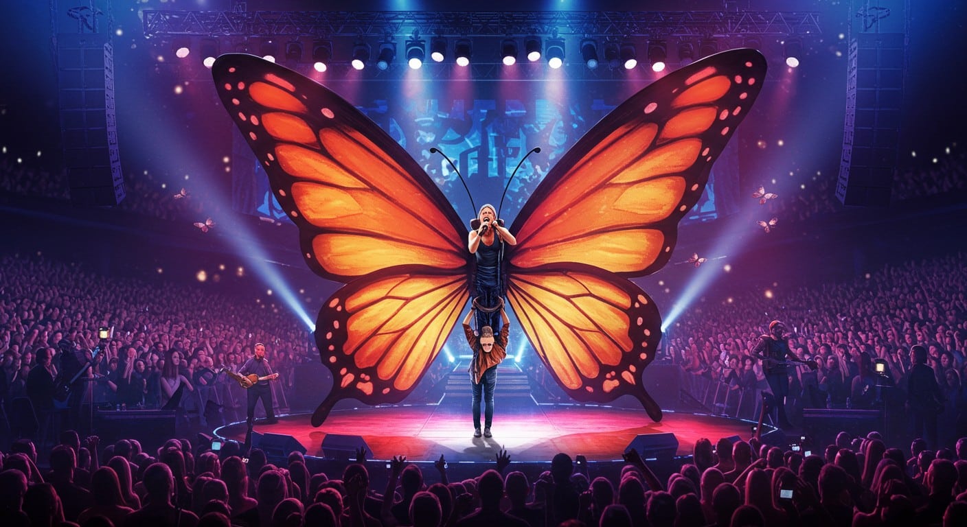 Katy Perry échappe à une chute spectaculaire en concert à cause d’un accessoire défaillant. Découvrez les détails de cet incident et ses implications.