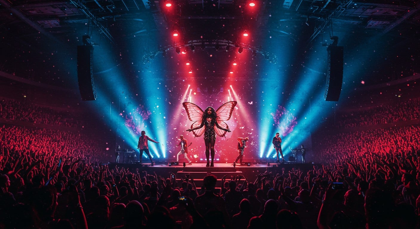 Kendrick Lamar et SZA enflamment Paris La Défense Arena avec un concert grandiose. Découvrez les moments forts de leur tournée Grand National !