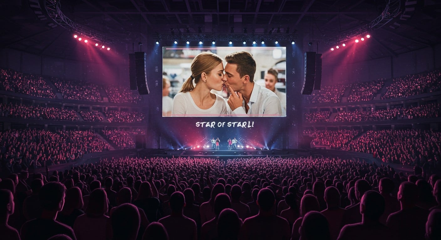 Un PDG pris en flagrant délit lors d’un concert : comment la kiss cam a secoué le monde des affaires et du spectacle. Découvrez l’histoire !