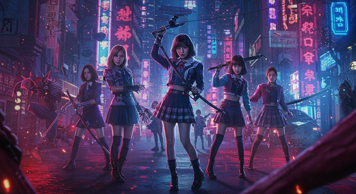 Découvrez pourquoi KPop Demon Hunters, film d'animation mêlant K-pop et fantastique, explose sur Netflix avec plus de 100 millions de vues !