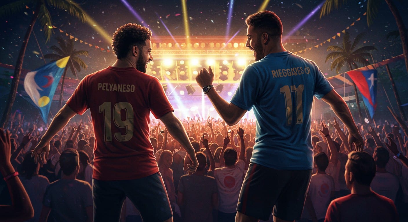 Mbappé et Hakimi, amis et ex-coéquipiers, vibrent au concert de Bad Bunny à Porto Rico. Découvrez leur escapade musicale et leur lien unique !