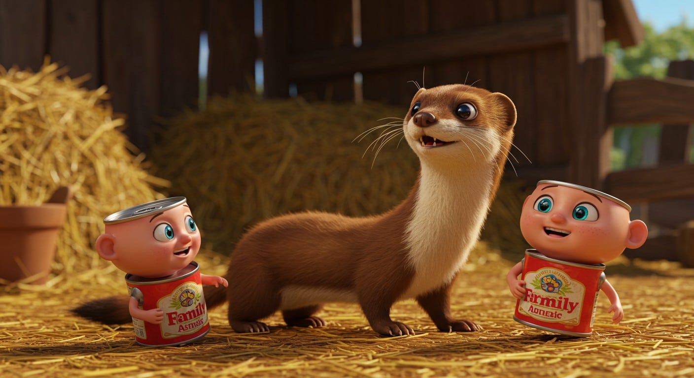 Découvrez La Famille Weasy, série animée drôle et tendre sur une fouine et ses canettes, parfaite pour petits et grands !