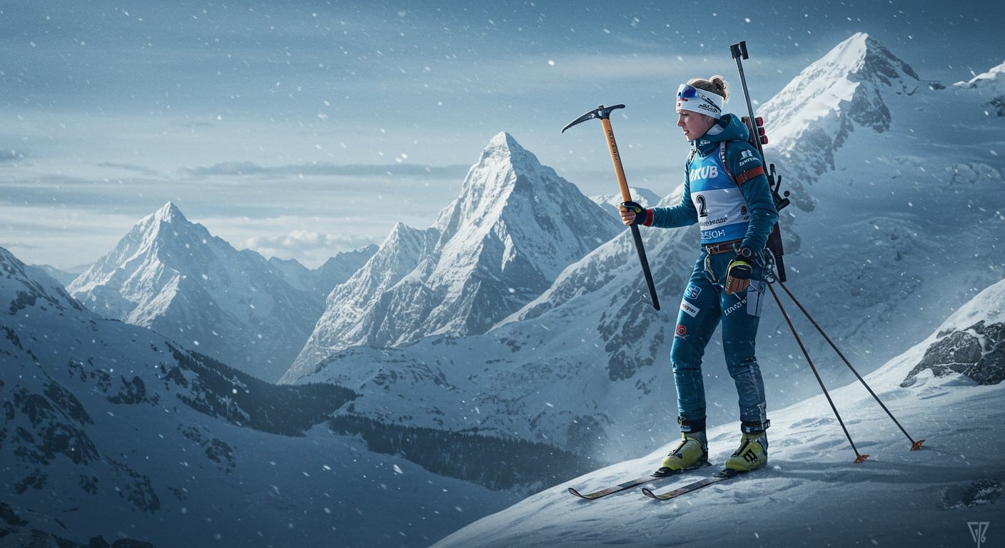 Laura Dahlmeier, double championne olympique de biathlon, tragiquement disparue en montagne. Découvrez son parcours exceptionnel et son héritage.