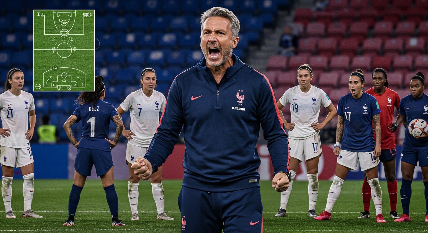 Comment Laurent Bonadei transforme les Bleues avec un management empathique et participatif, les menant aux quarts de l'Euro 2025. Découvrez son secret.