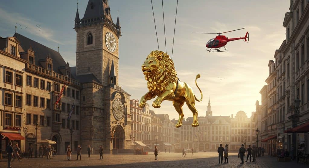 Le Lion d’Arras : Descente Épique du Beffroi en 2025