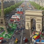 Lego Transforme les Champs-Élysées en Aire de Jeu Géante