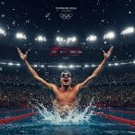 Léon Marchand : De Nageur à Légende des JO 2024