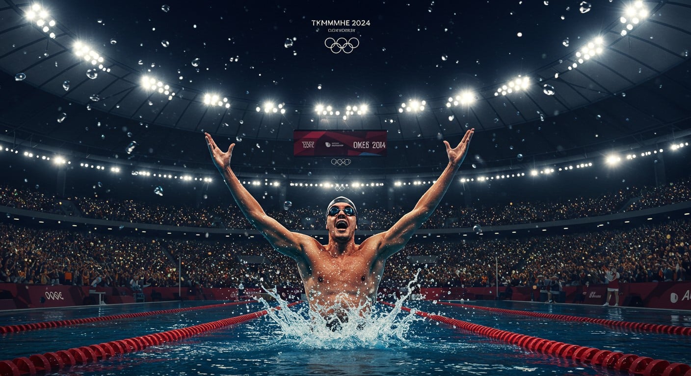Comment Léon Marchand est devenu une icône des JO 2024, transformant sa vie et la natation française. Découvrez son parcours incroyable !