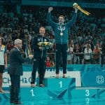 Léon Marchand et Tony Parker : Une Remise de Médaille Épique