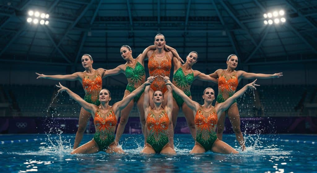 Les Copines de la Synchro Visent l’Or aux Mondiaux