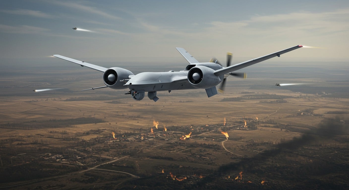 Les drones Darts, avec 14 kg de charge et 40 km d’autonomie, révolutionnent la guerre en Ukraine. Découvrez leur impact stratégique face à la Russie.