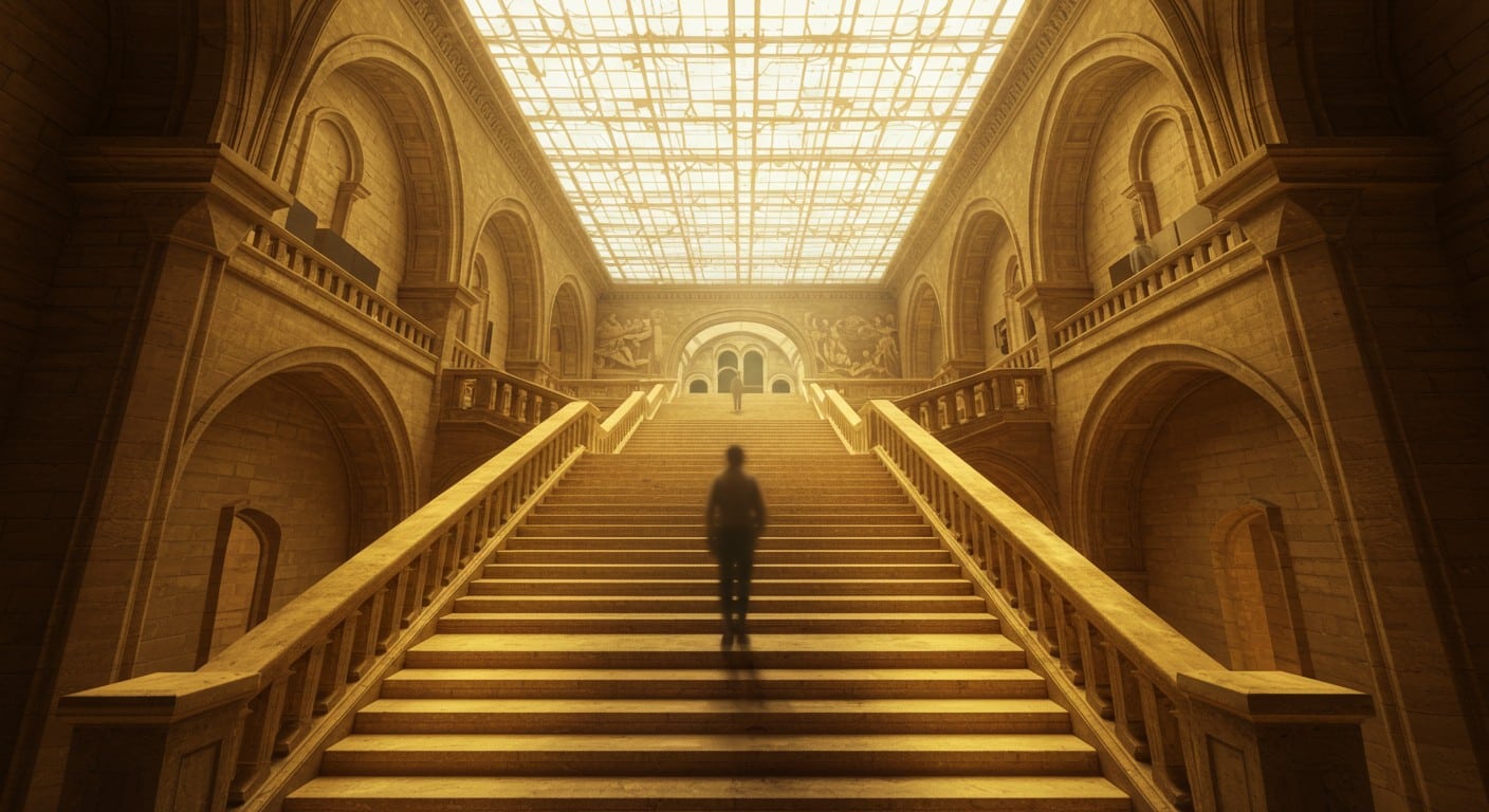 Explorez les escaliers du Louvre, de Philippe Auguste à Mitterrand, dans une visite unique à travers l’histoire et l’architecture. Découvrez leurs secrets !
