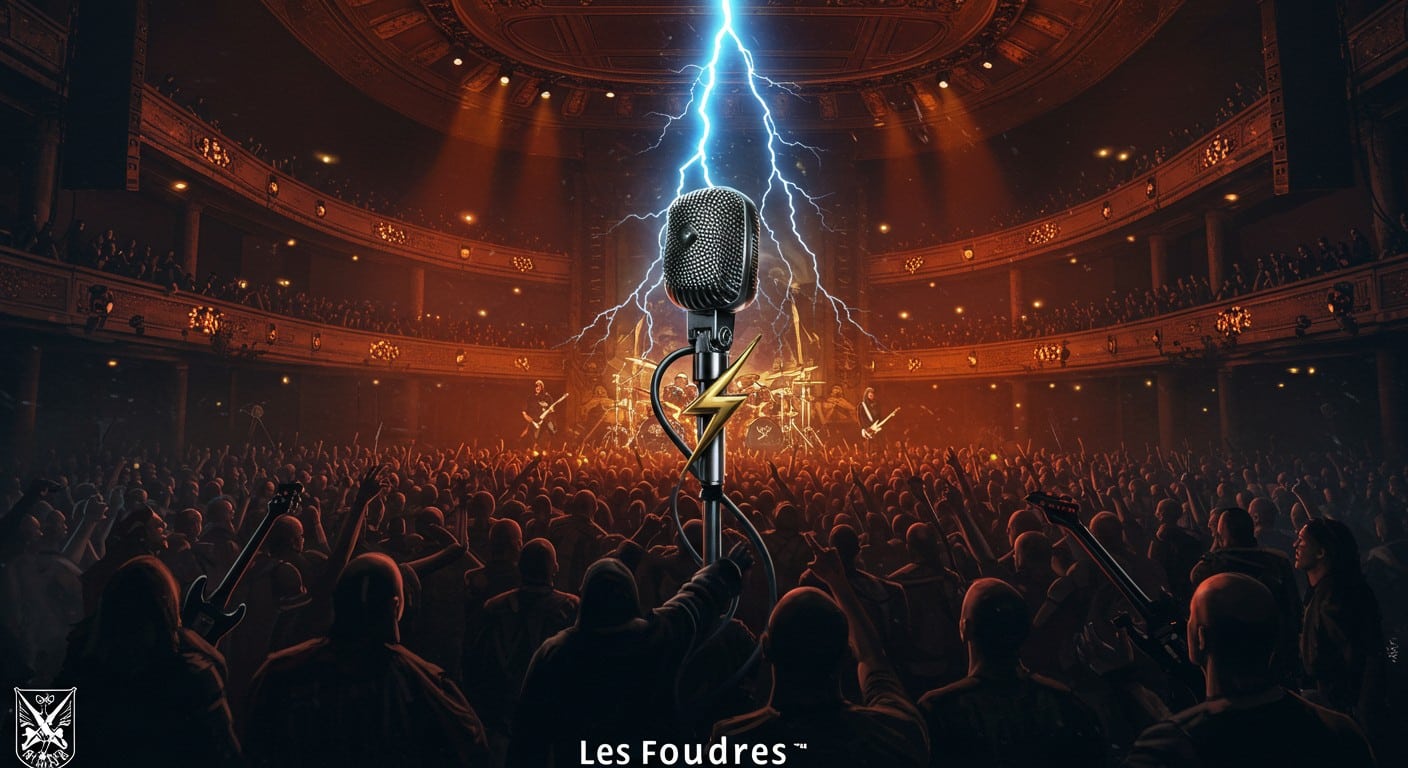 Découvrez Les Foudres, la nouvelle cérémonie célébrant le metal français au Bataclan en 2025. Concerts, récompenses et surprises au programme !